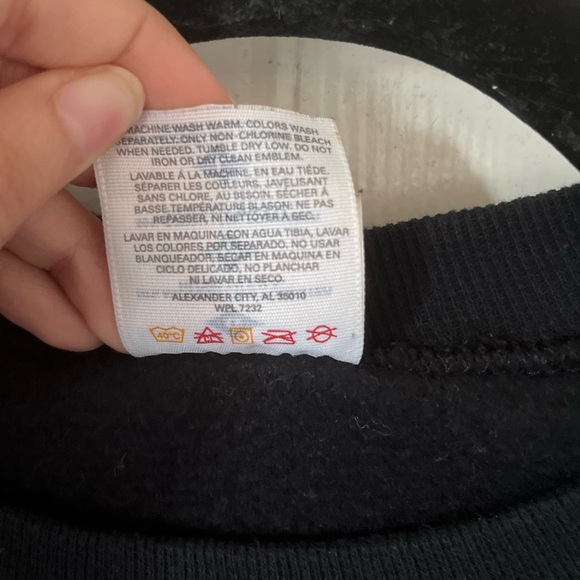 Vintage 90s JERZEES ADS Crewneck Sweater with equestrian logo - Picture 4 of 8